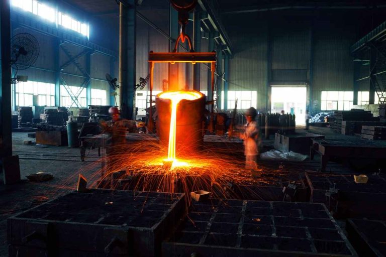 cast iron manufacturing process flow chart